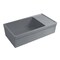 Whitehaus Lrg Rvrsbl Matte Kitchen Sink W/ A 2.5" Lip Front Apron On Both Sides,  WHQD540-M-CEMENT - alternate 3